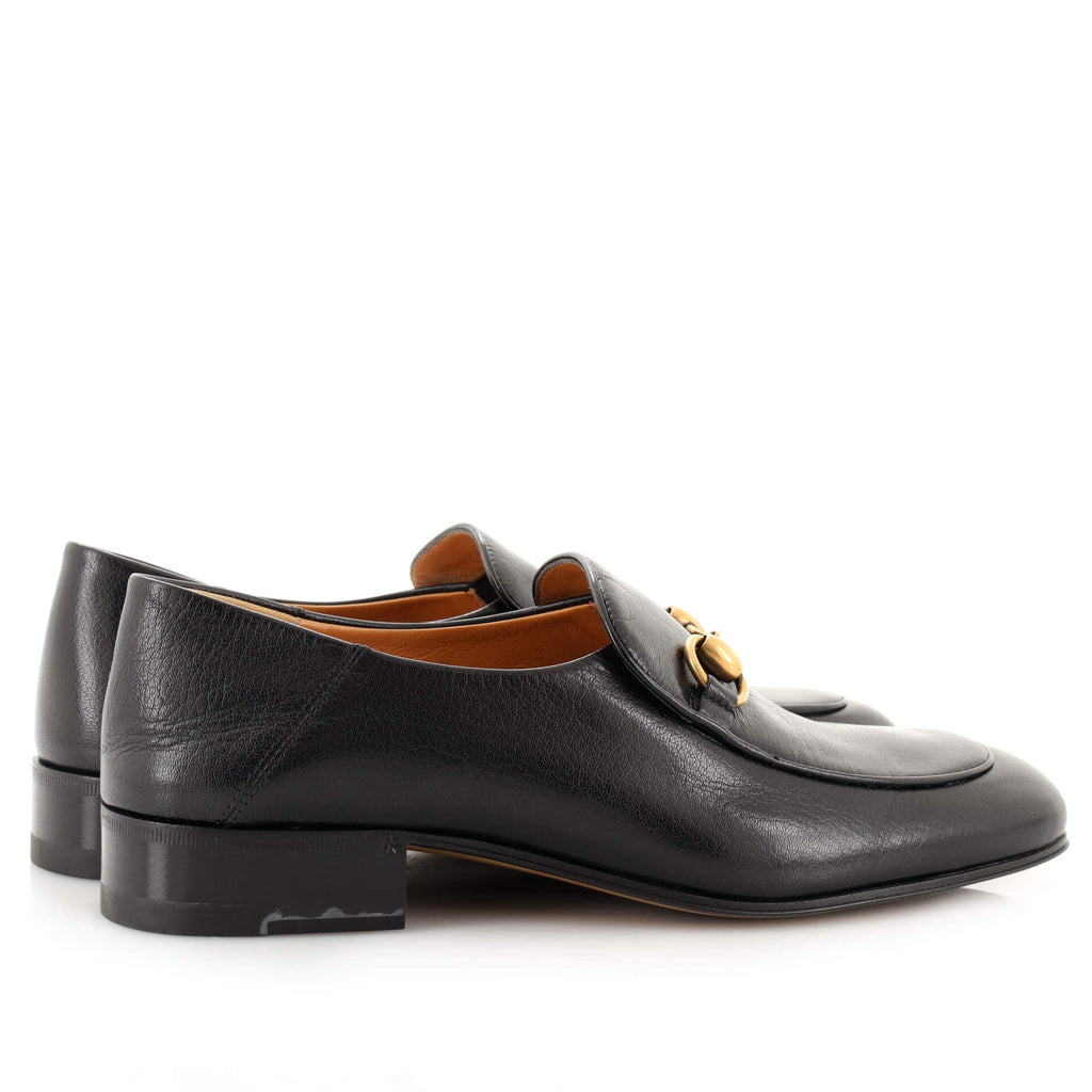 Women's Horsebit Mid-Heel Loafers Leather