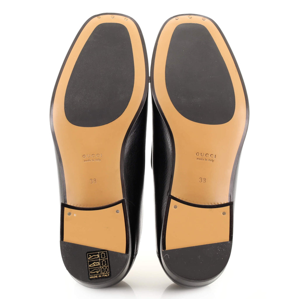 Women's Horsebit Mid-Heel Loafers Leather