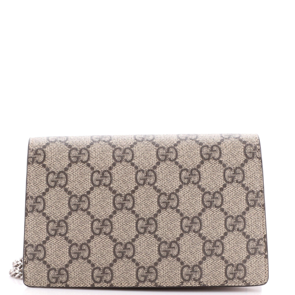 Dionysus Bag GG Coated Canvas Super Mini