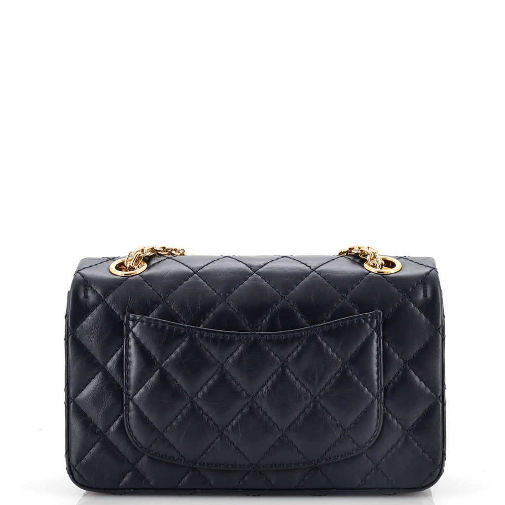 Reissue 2.55 Flap Bag Quilted Aged Calfskin Mini