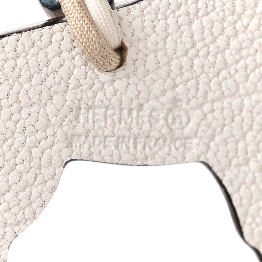 Togo Chevre Petit H Chihuahua Bag Charm