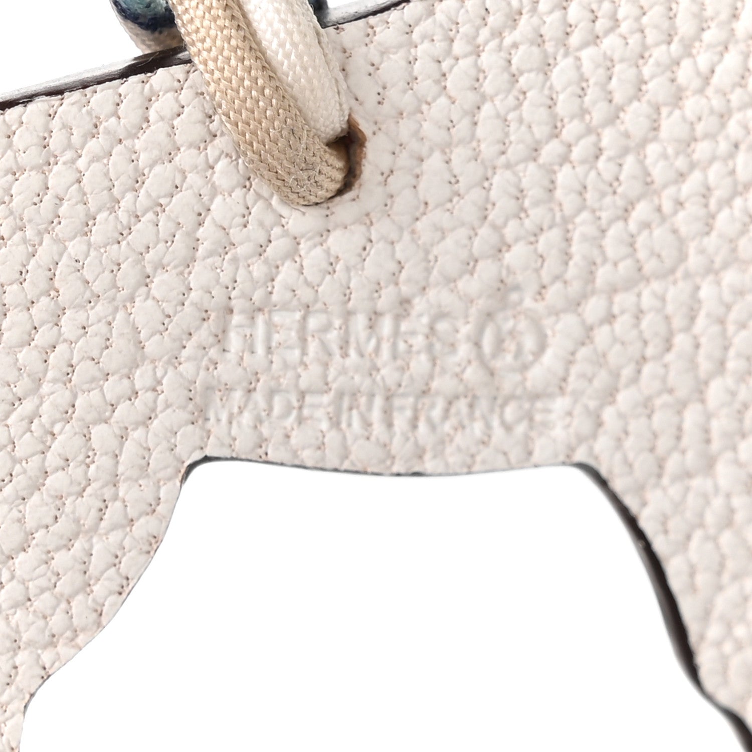 Togo Chevre Petit H Chihuahua Bag Charm