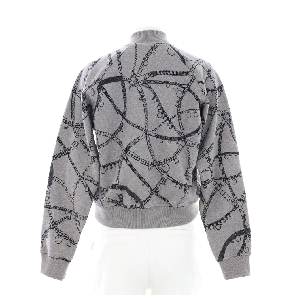 Women's Tresor de Medor Bomber Jacket Printed Cotton and Camel Blend