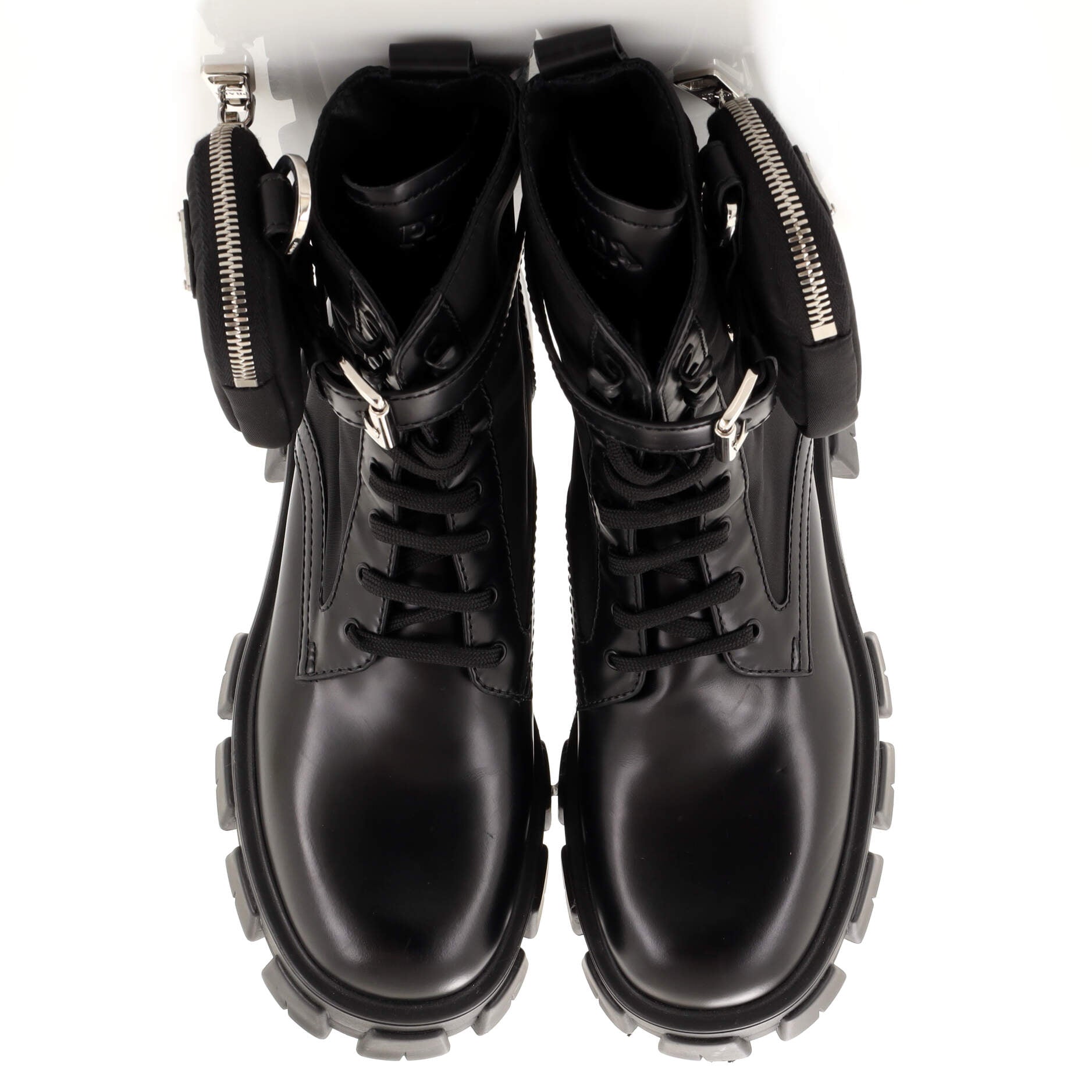 Monolith Combat Boots Leather and Nylon