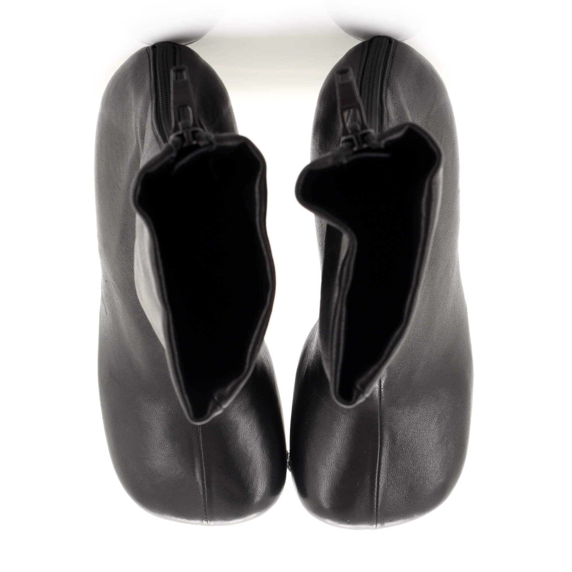 Women's Bloc Ankle Boots Leather
