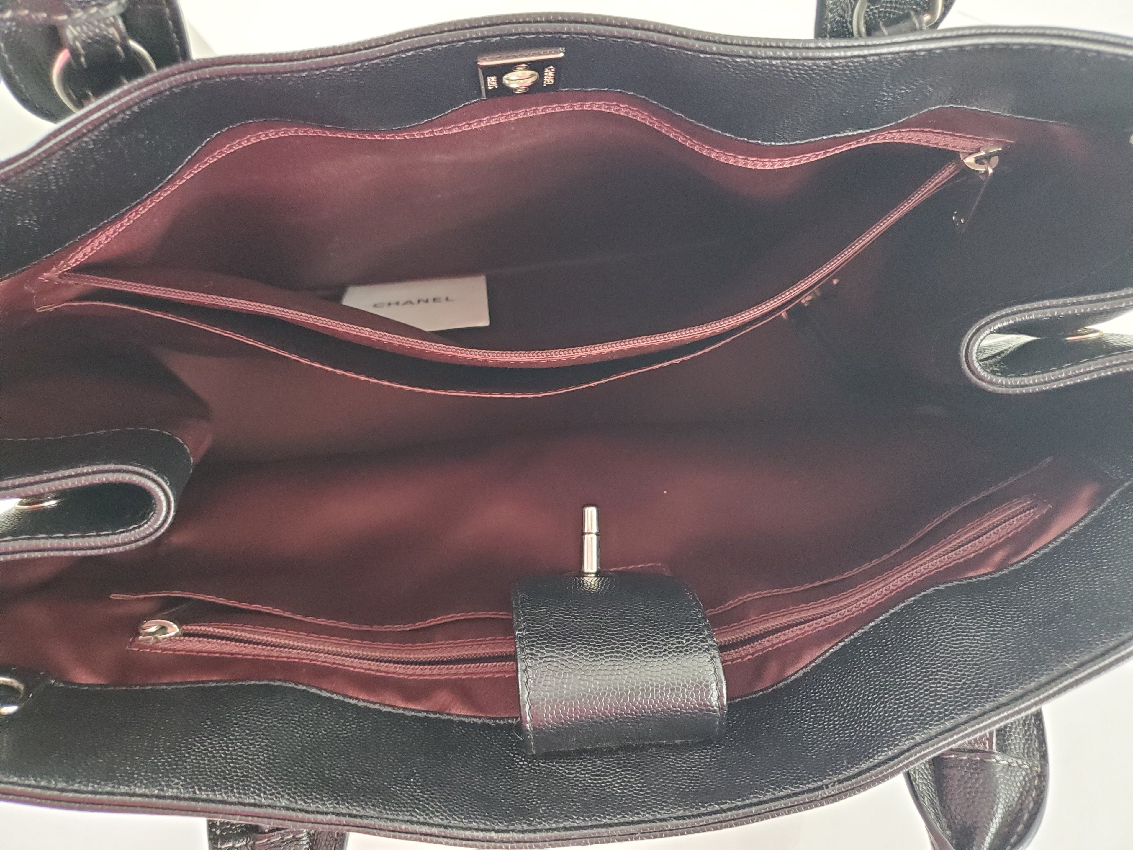 Chanel Large Executive Cerf Shopper Tote