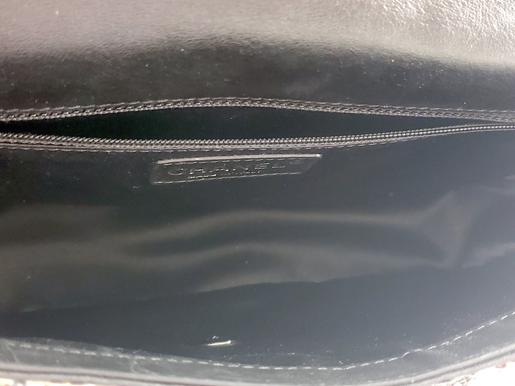 Chanel 2013 Sequin Embellished Metallic Pink Medium Flap Bag
