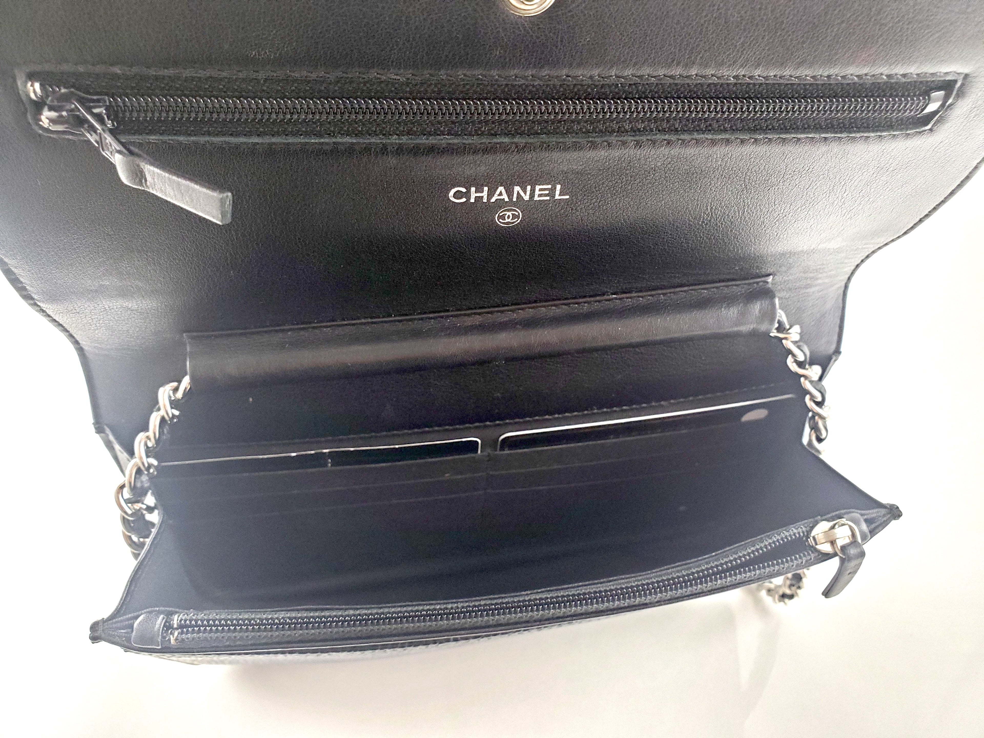 Chanel Timeless CC Logo Wallet on the Chain WOC Bag