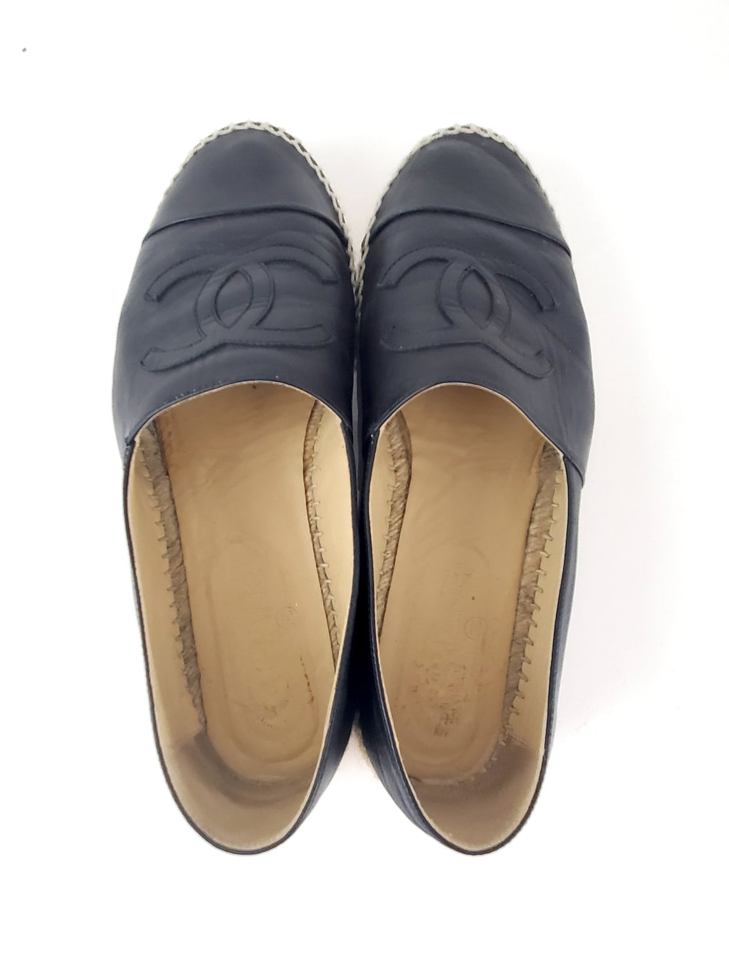 Chanel Leather Espadrilles 42