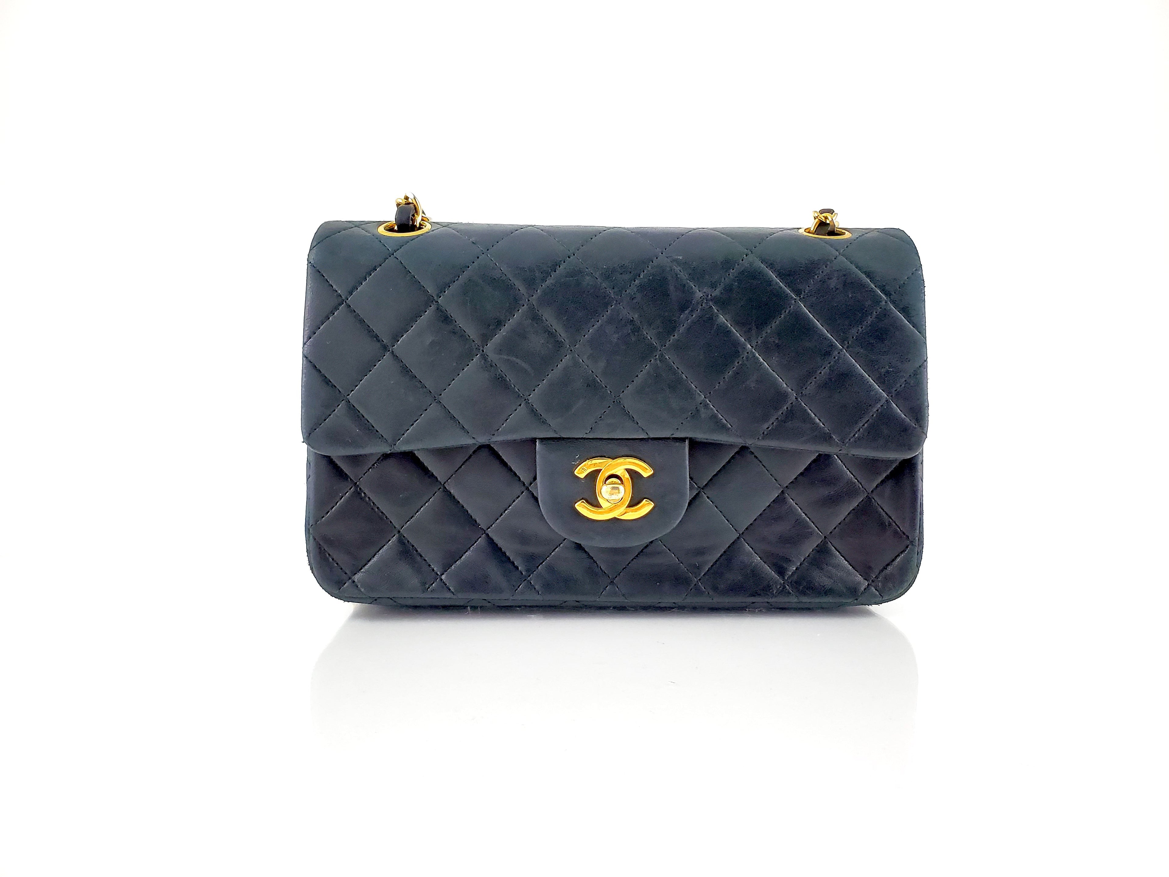 Chanel Vintage Quilted Classic Double Flap