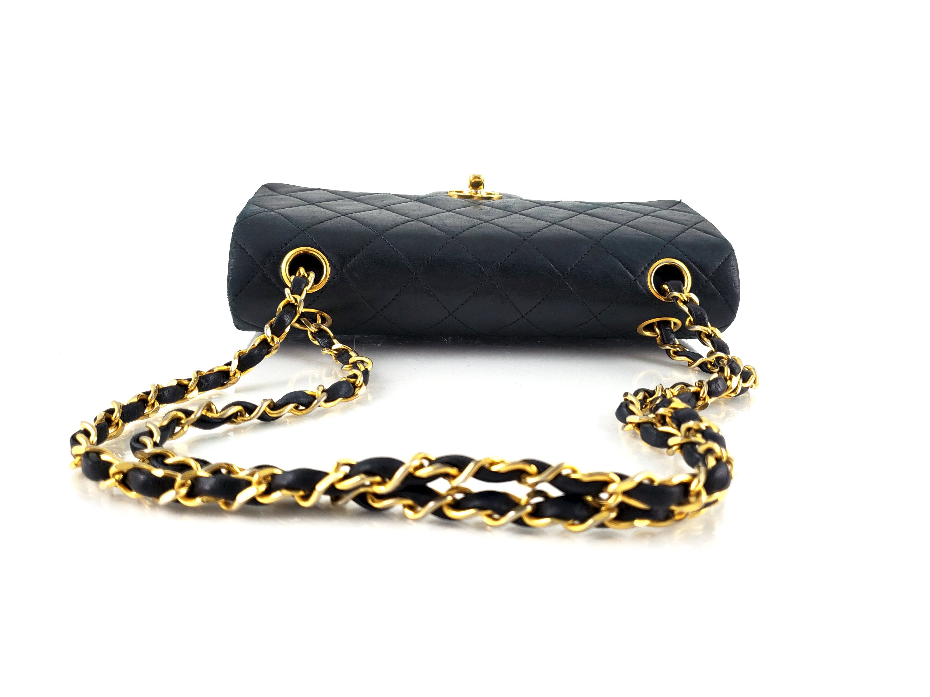 Chanel Vintage Quilted Classic Double Flap