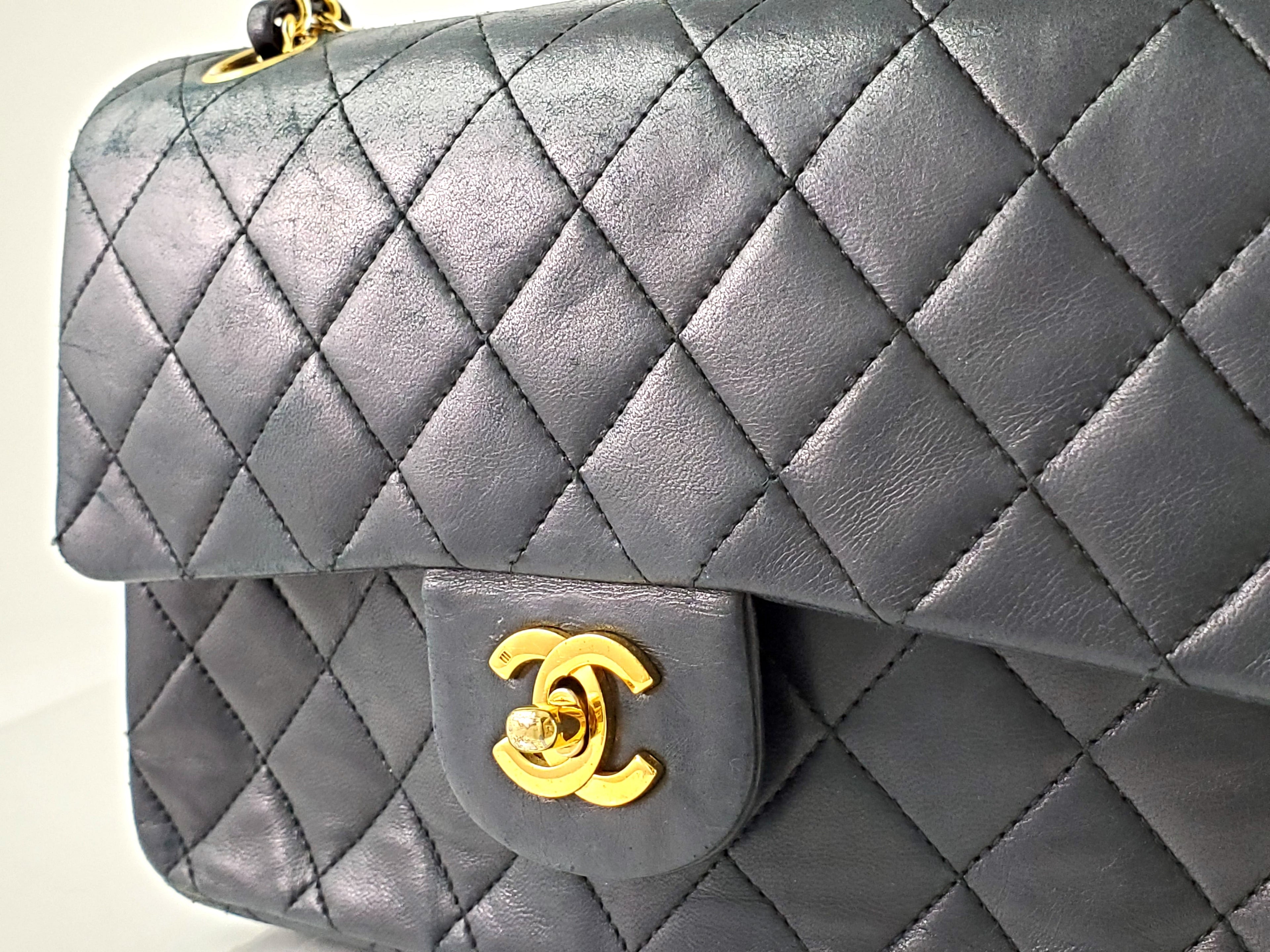Chanel Vintage Quilted Classic Double Flap