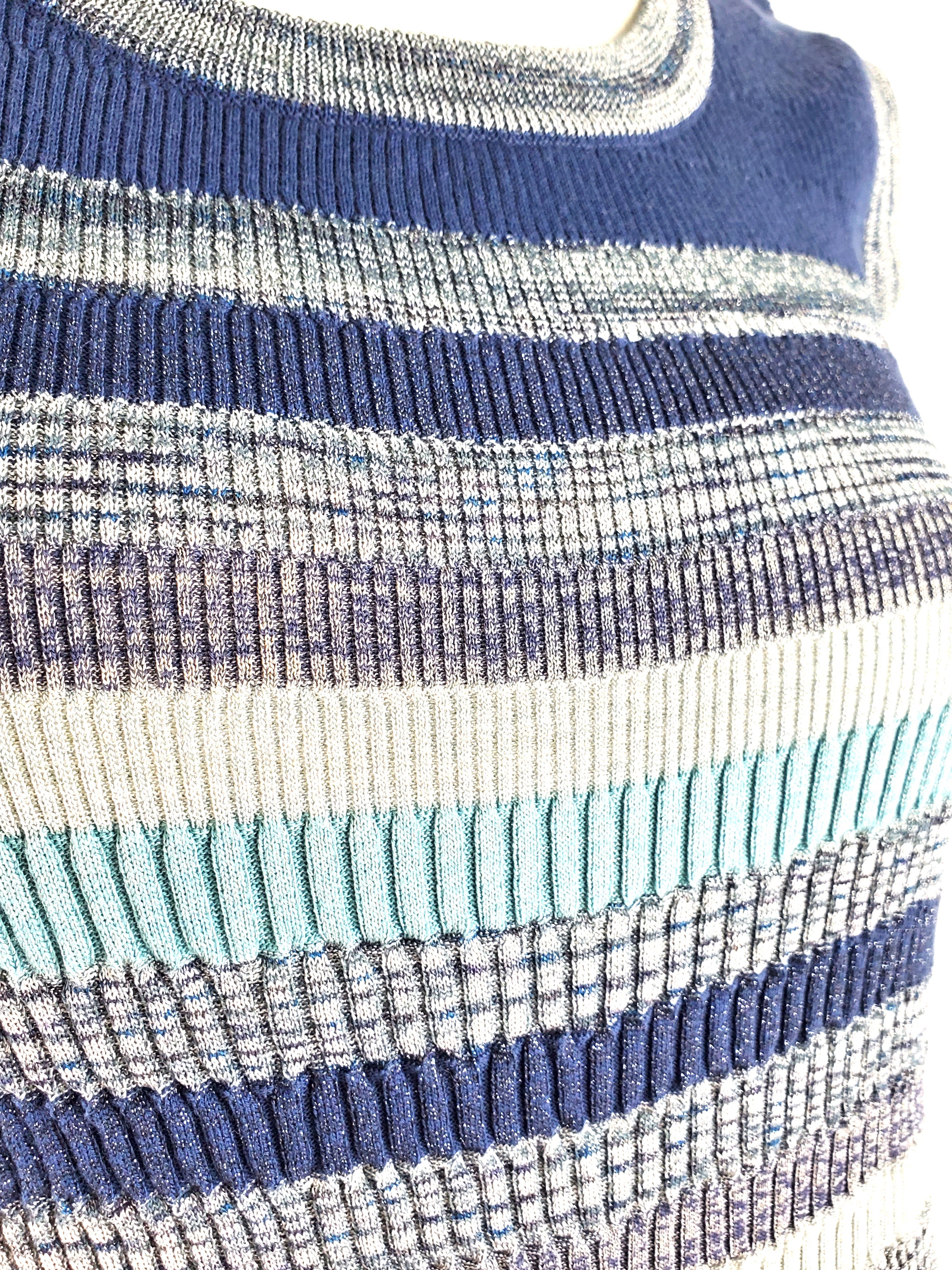 Chanel Stretch Sleeveless Dress 46