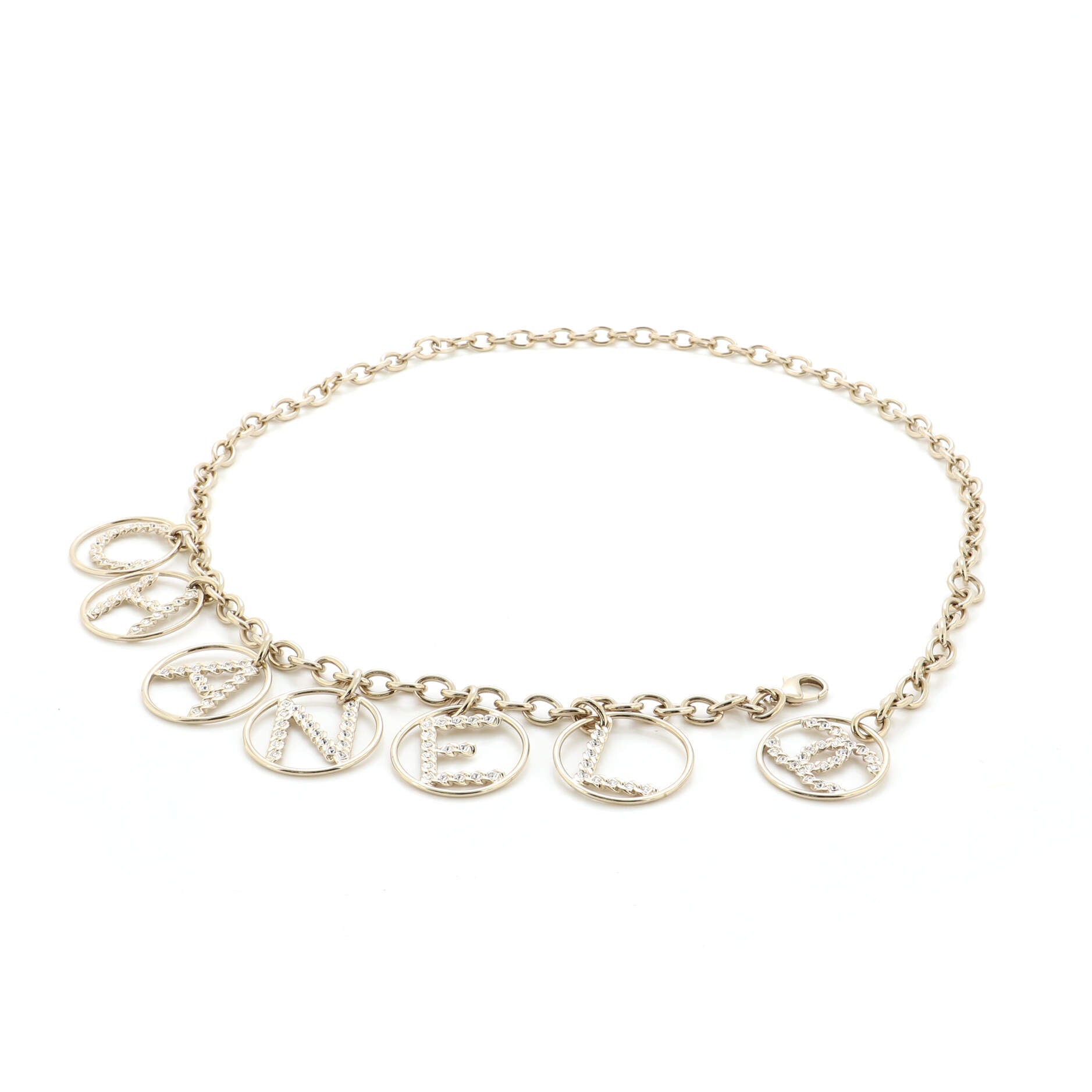 Logo Chain Belt Metal 90