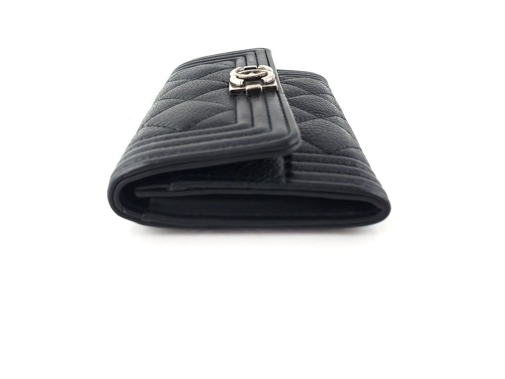 Chanel 2016 Boy Calfskin Leather O  Holder Case