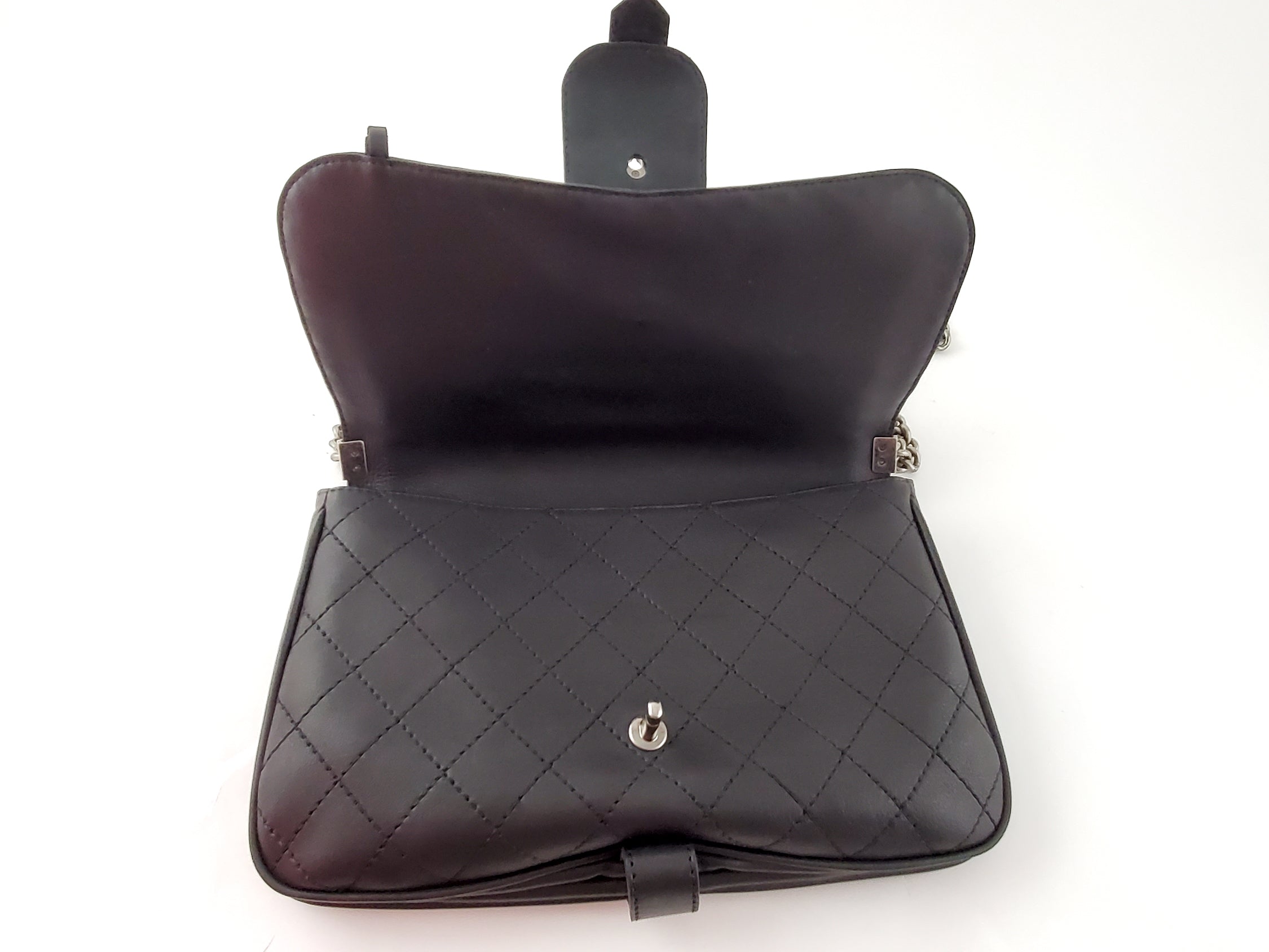 CHANEL Black Paris-Dallas Fringe Saddle Messenger Bag