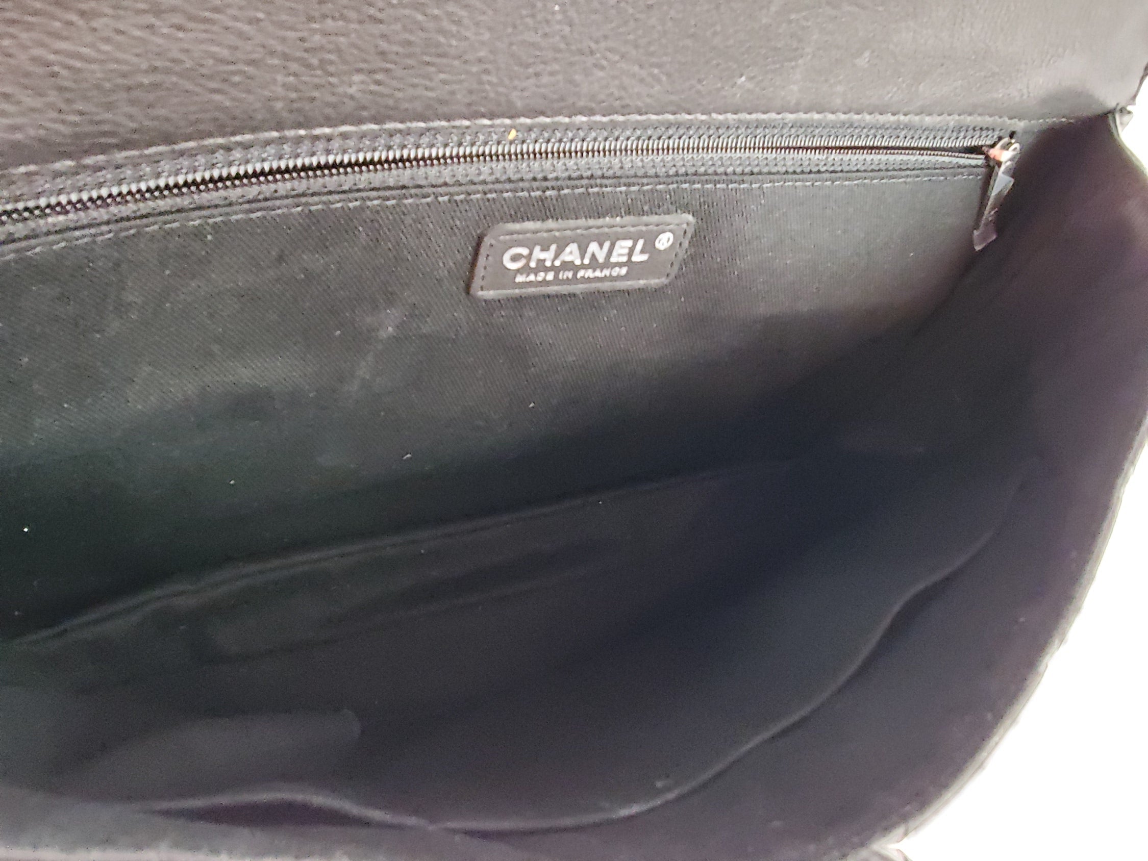CHANEL Black Paris-Dallas Fringe Saddle Messenger Bag