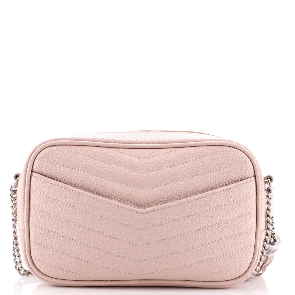 Lou Camera Bag Matelasse Chevron Leather Mini