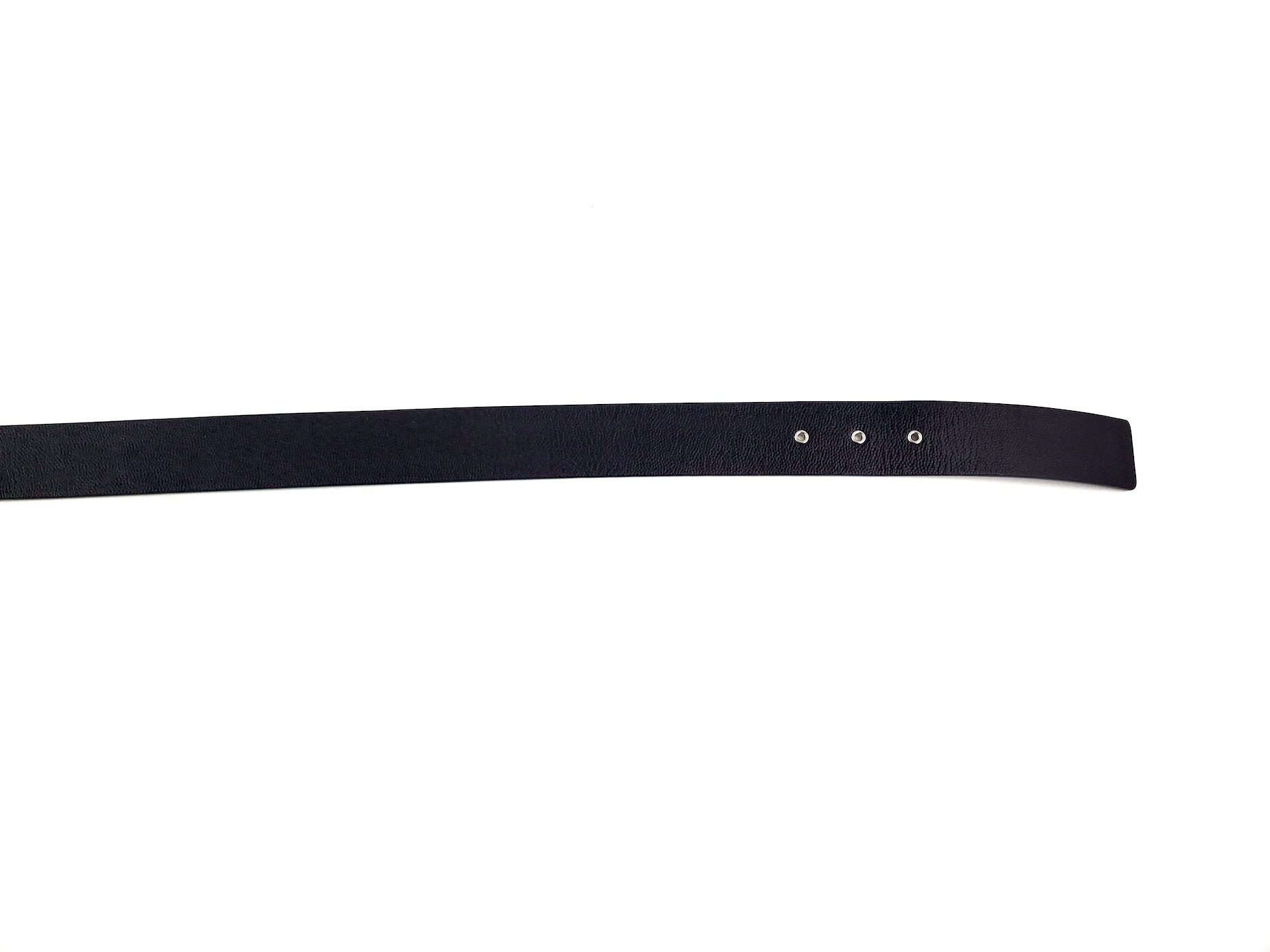 CHANEL 2020 Interlocking CC Logo Leather Belt 85 34
