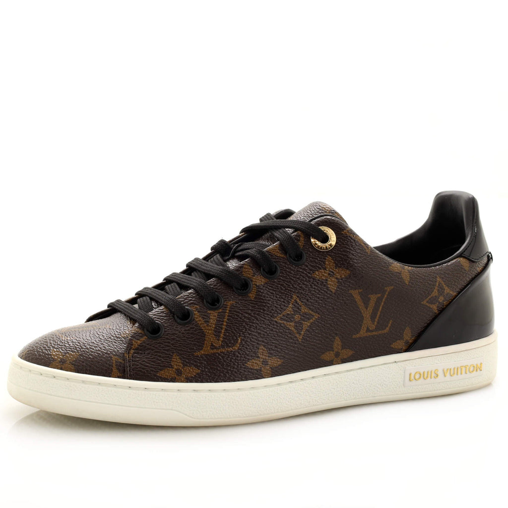 Women's FrontRow Sneakers Monogram Canvas with Patent
