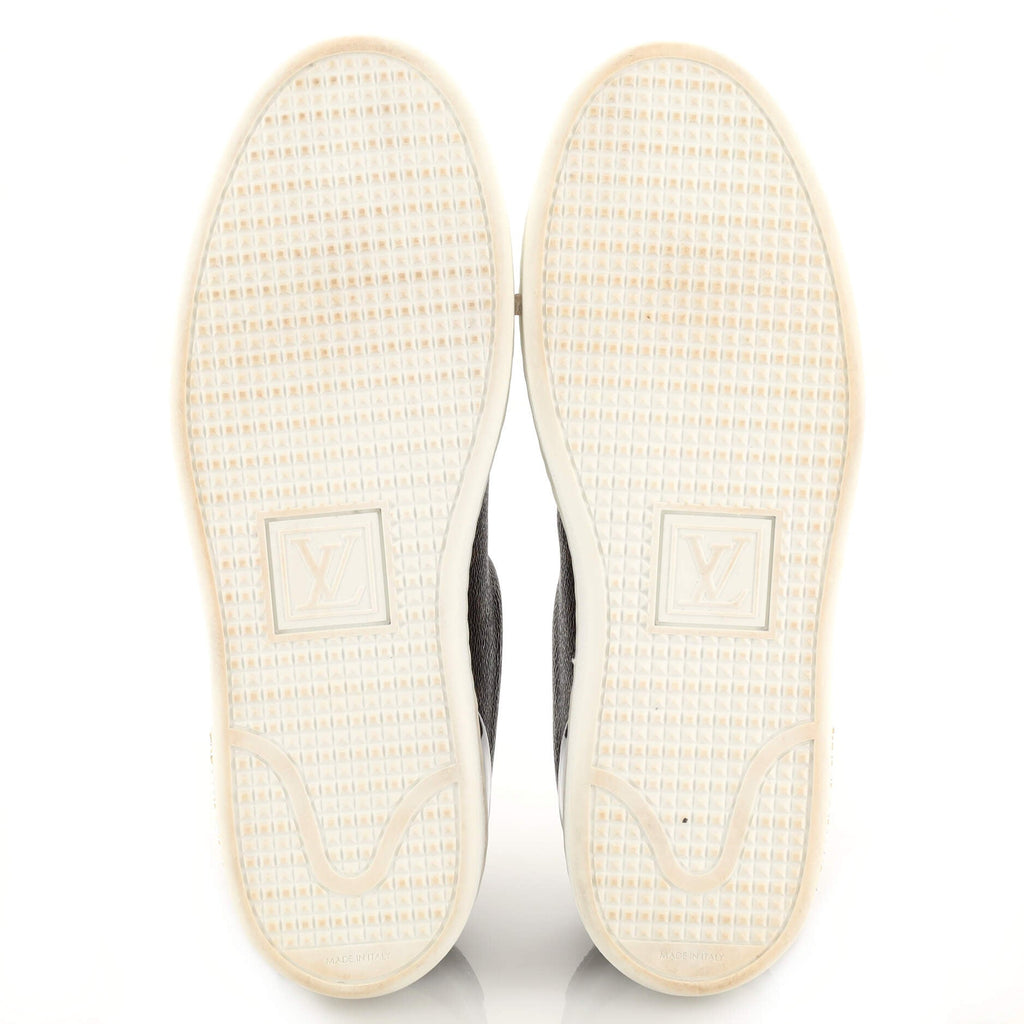 Women's FrontRow Sneakers Monogram Canvas with Patent