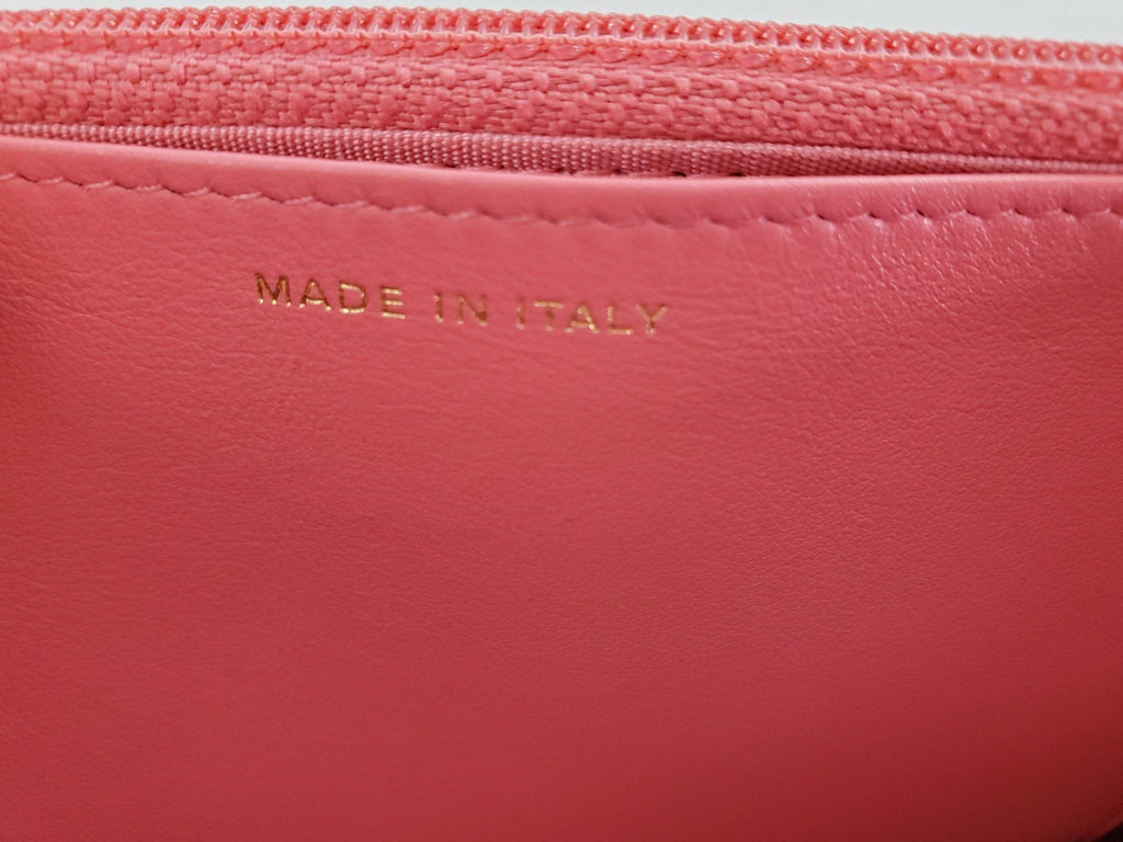 New CHANEL 19 21A Pink Wallet on the Chain WOC Bag