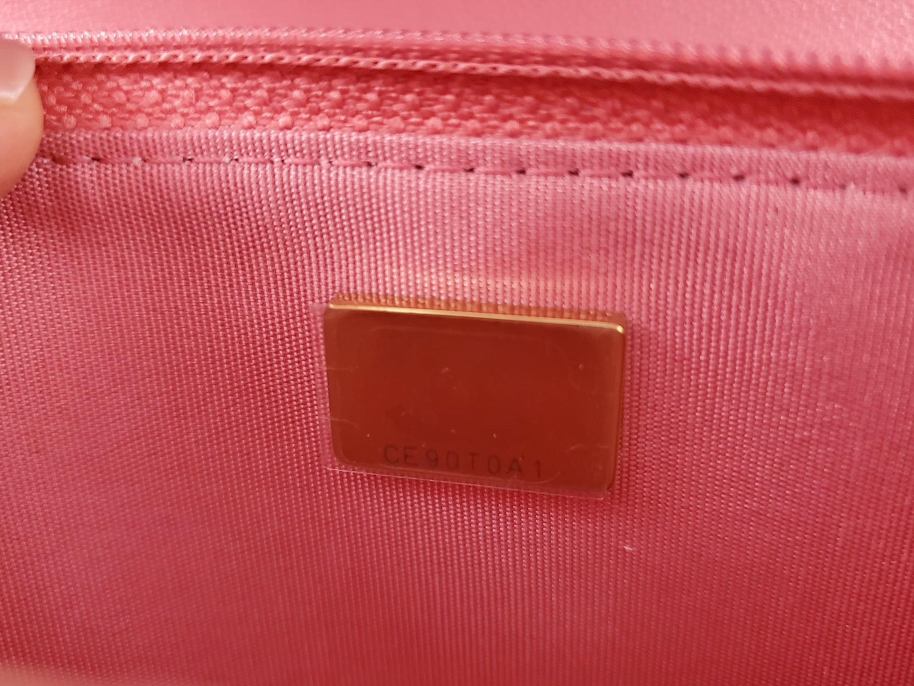 New CHANEL 19 21A Pink Wallet on the Chain WOC Bag