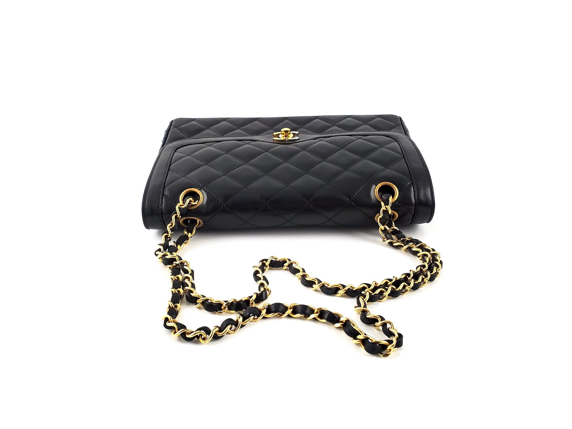 CHANEL Vintage Paris Matelasse Limited Flap Bag