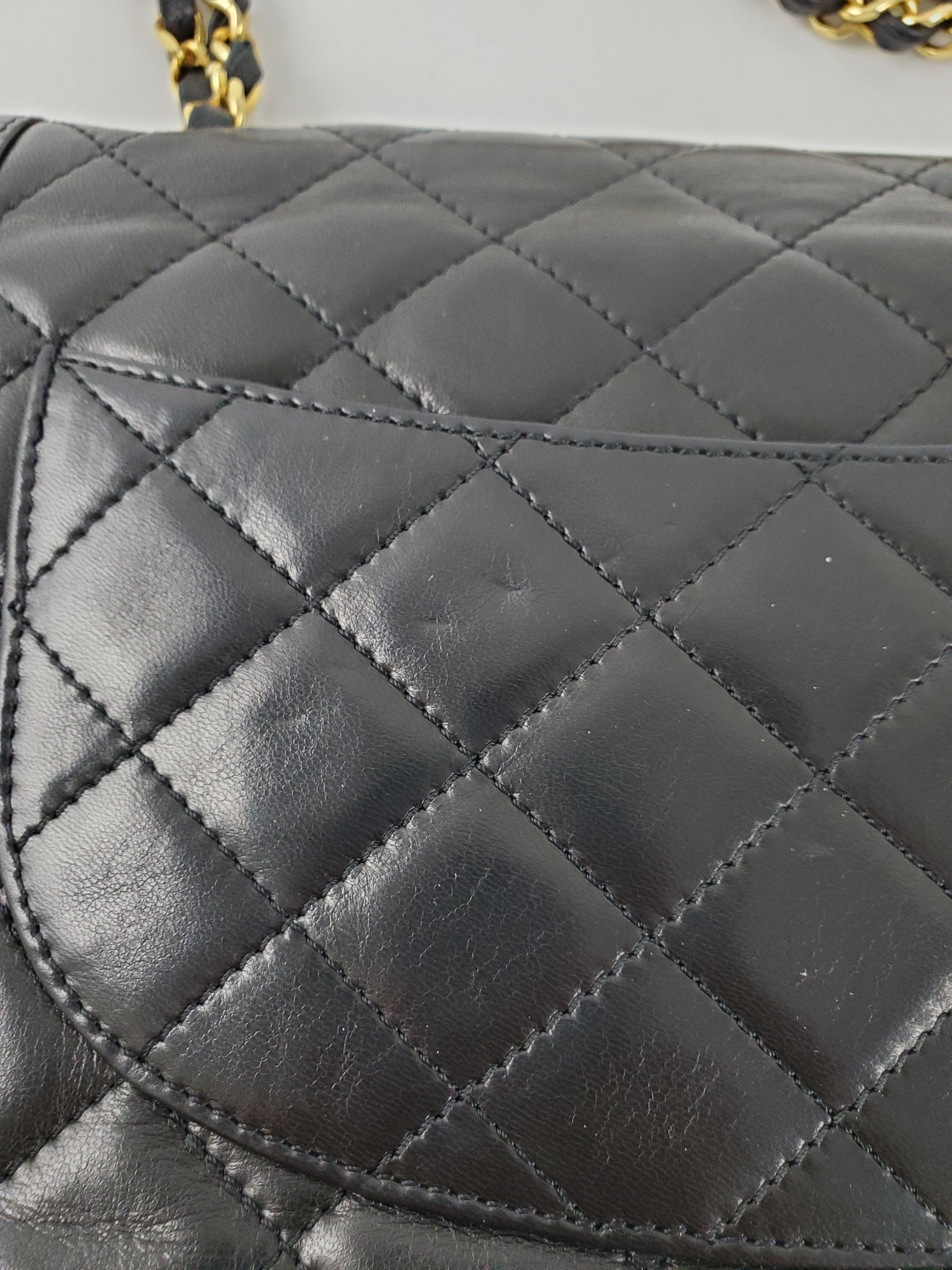CHANEL Vintage Paris Matelasse Limited Flap Bag