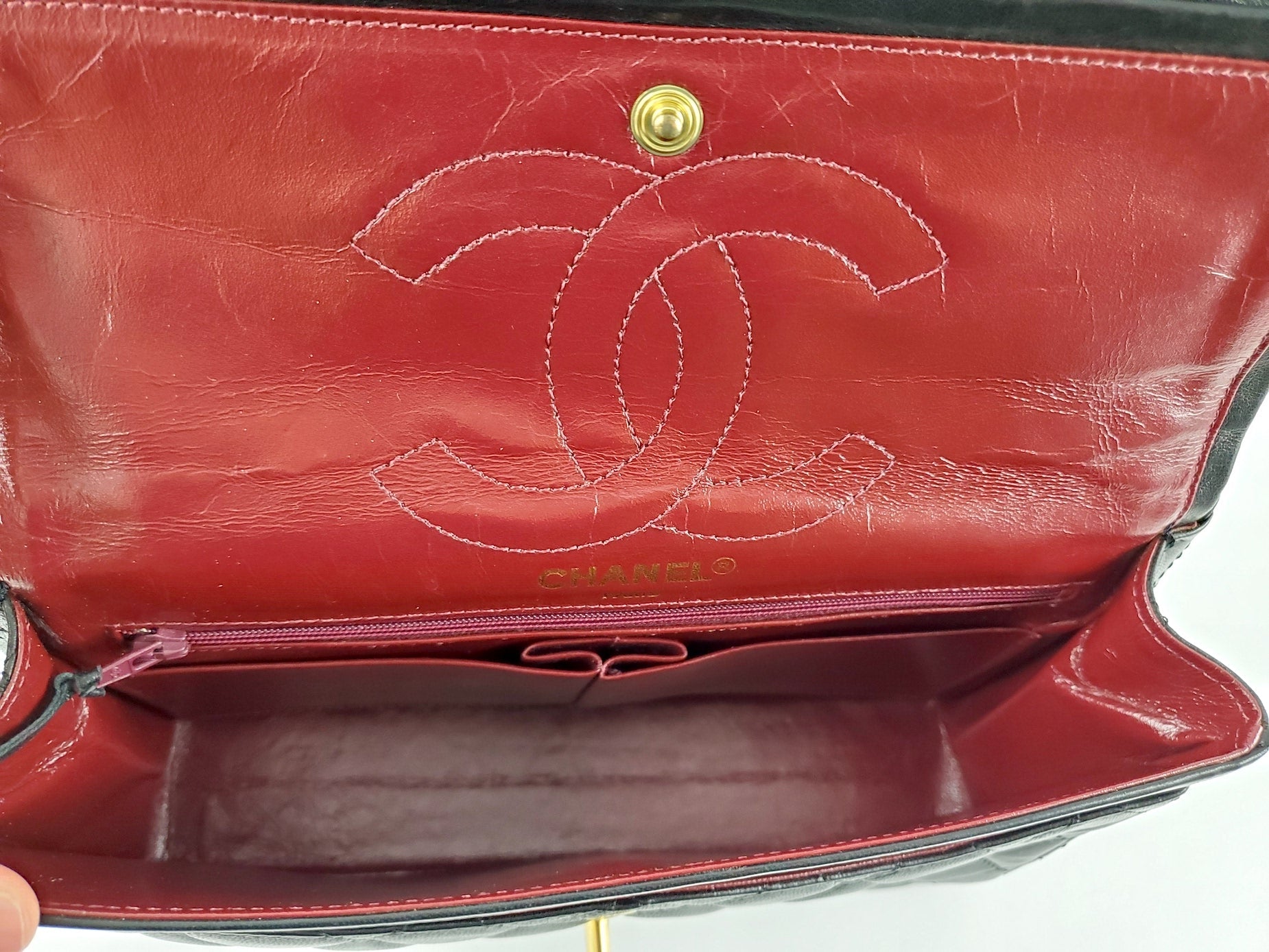CHANEL Vintage Paris Matelasse Limited Flap Bag