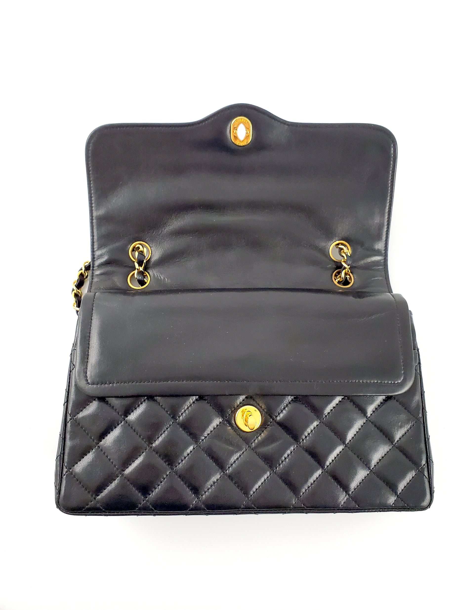 CHANEL Vintage Paris Matelasse Limited Flap Bag