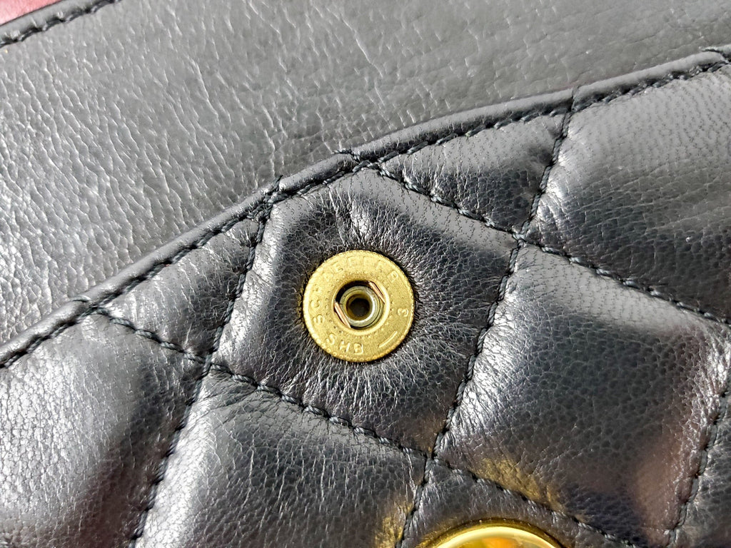 CHANEL Vintage Paris Matelasse Limited Flap Bag