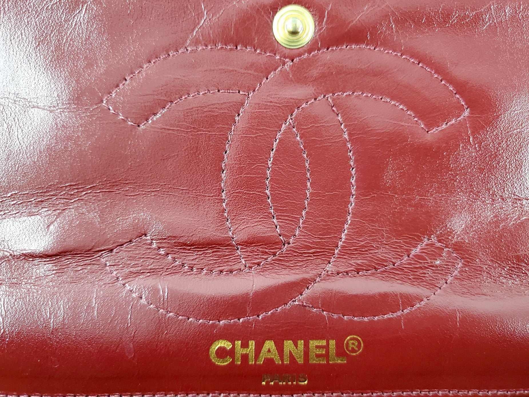 CHANEL Vintage Paris Matelasse Limited Flap Bag