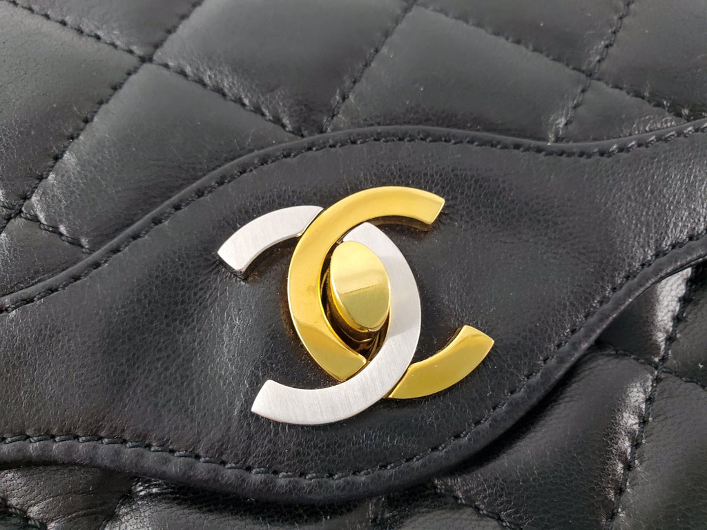 CHANEL Vintage Paris Matelasse Limited Flap Bag
