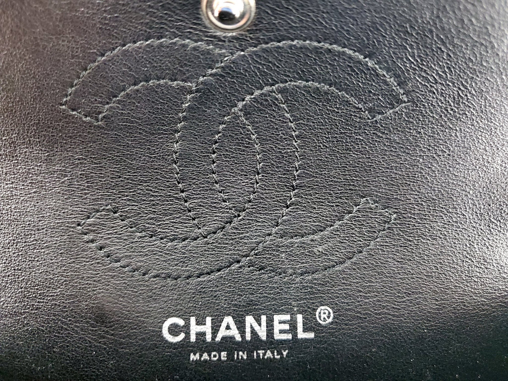 CHANEL Classic Reissue 2.55 224 Black Mini Flap Bag