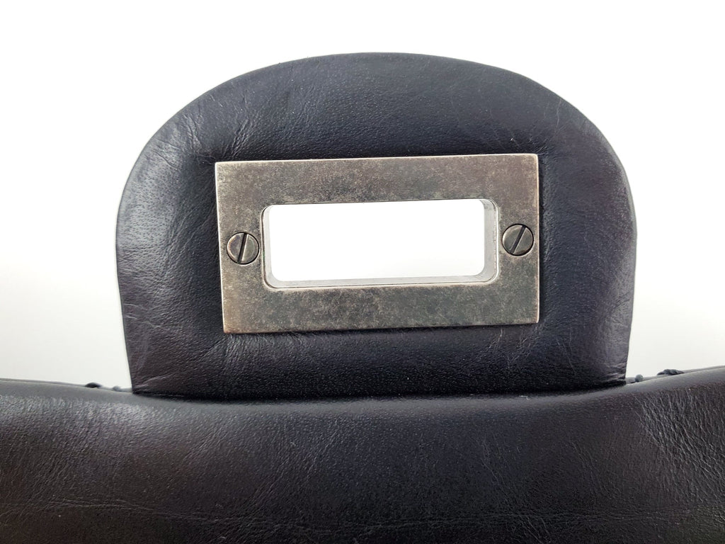 CHANEL Classic Reissue 2.55 224 Black Mini Flap Bag