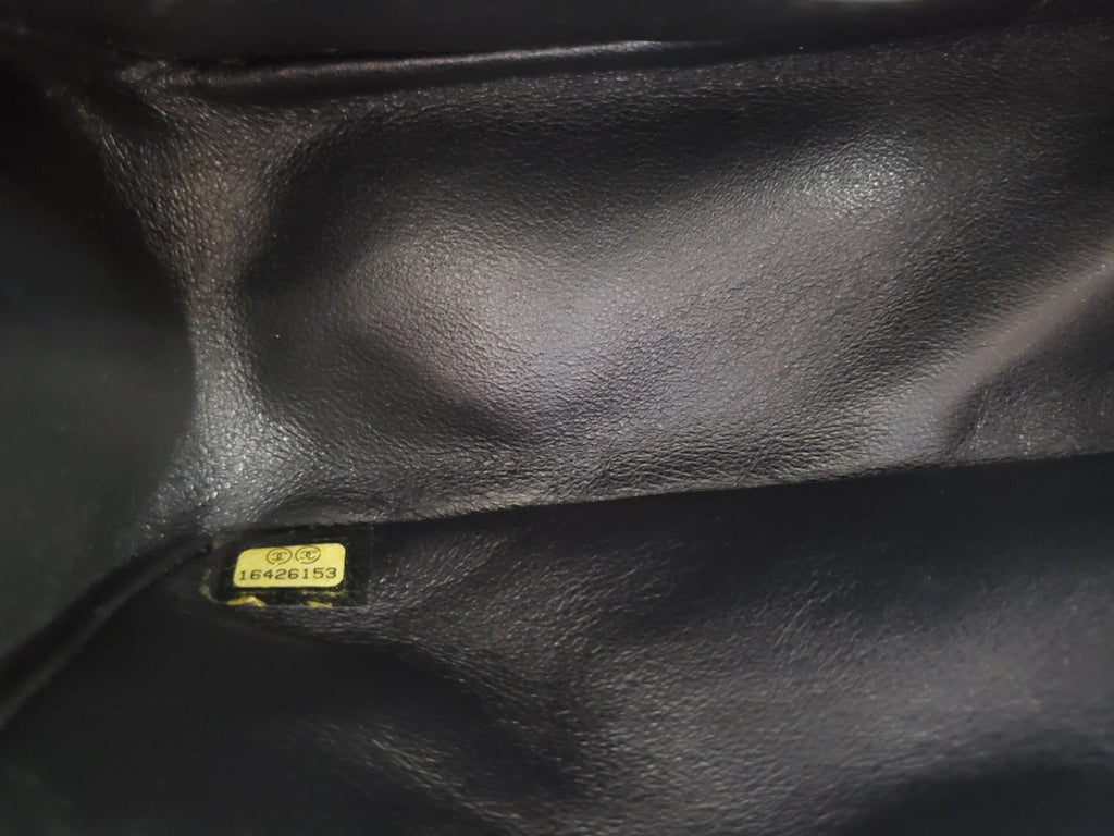 CHANEL Classic Reissue 2.55 224 Black Mini Flap Bag