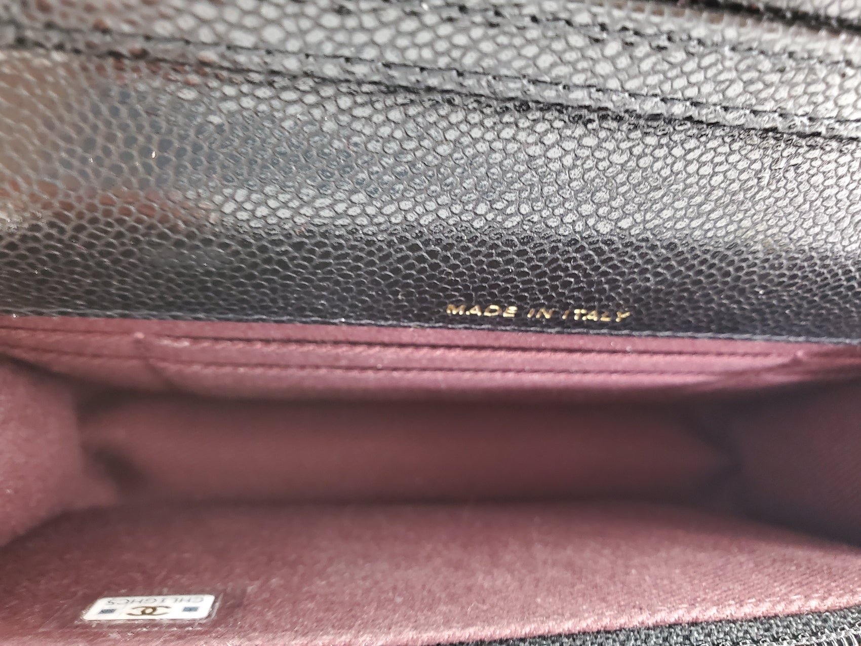 New CHANEL Black Caviar Mini Business Affinity Crossbody Chain Bag