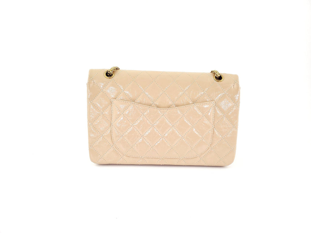 CHANEL 2.55 Beige 227 Reissue Classic Shoulder Crossbody Flap Bag