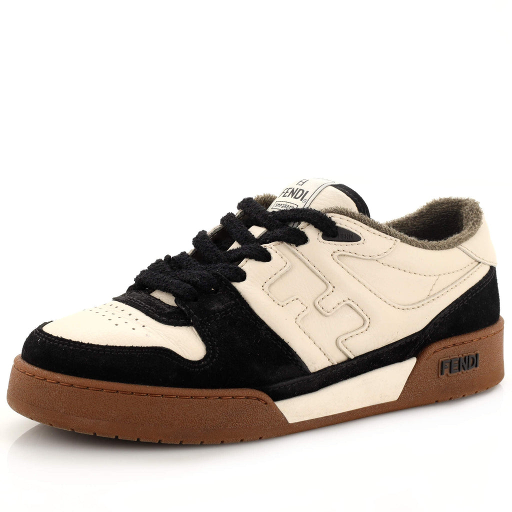 Men's Match Low-Top Sneakers Leather