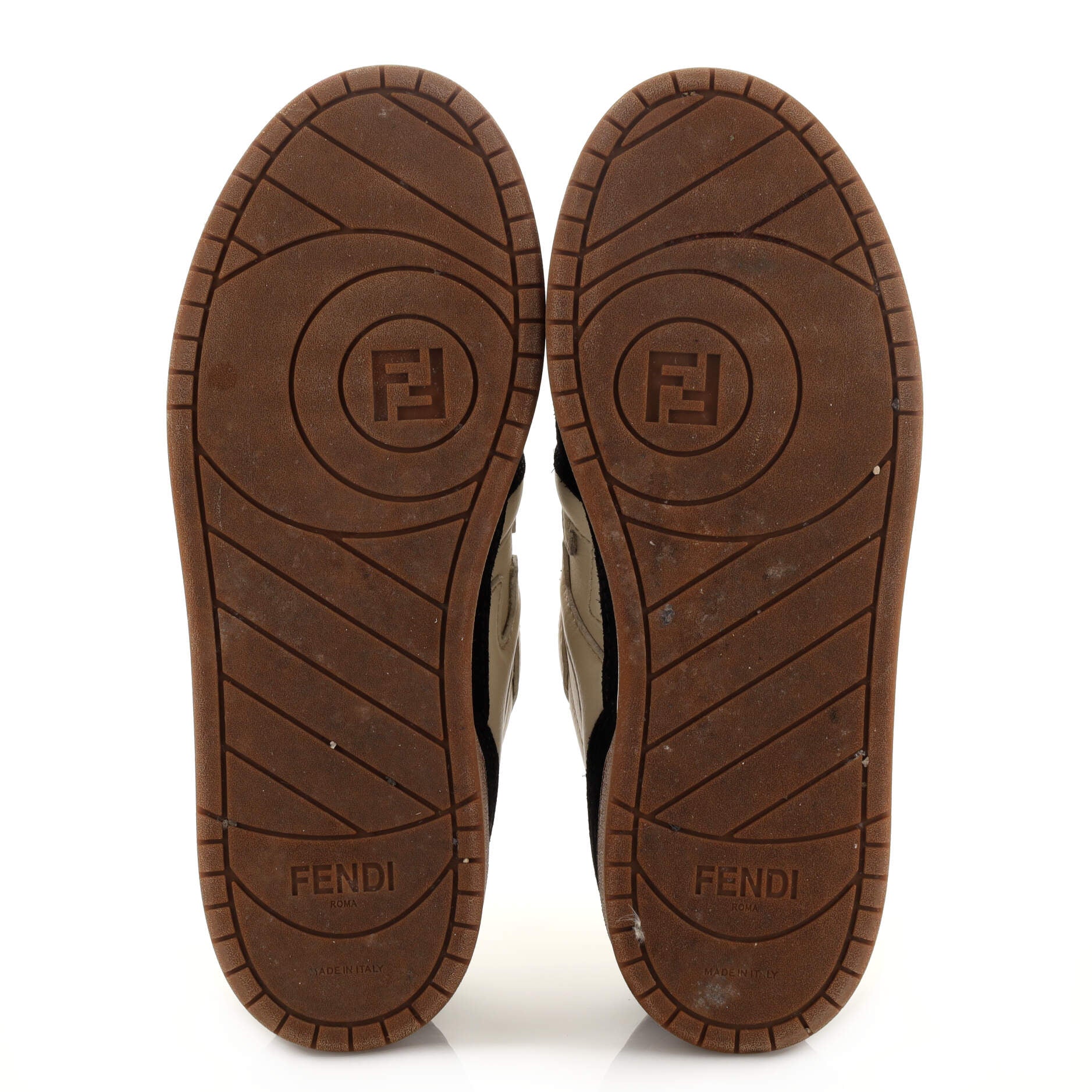 Men's Match Low-Top Sneakers Leather