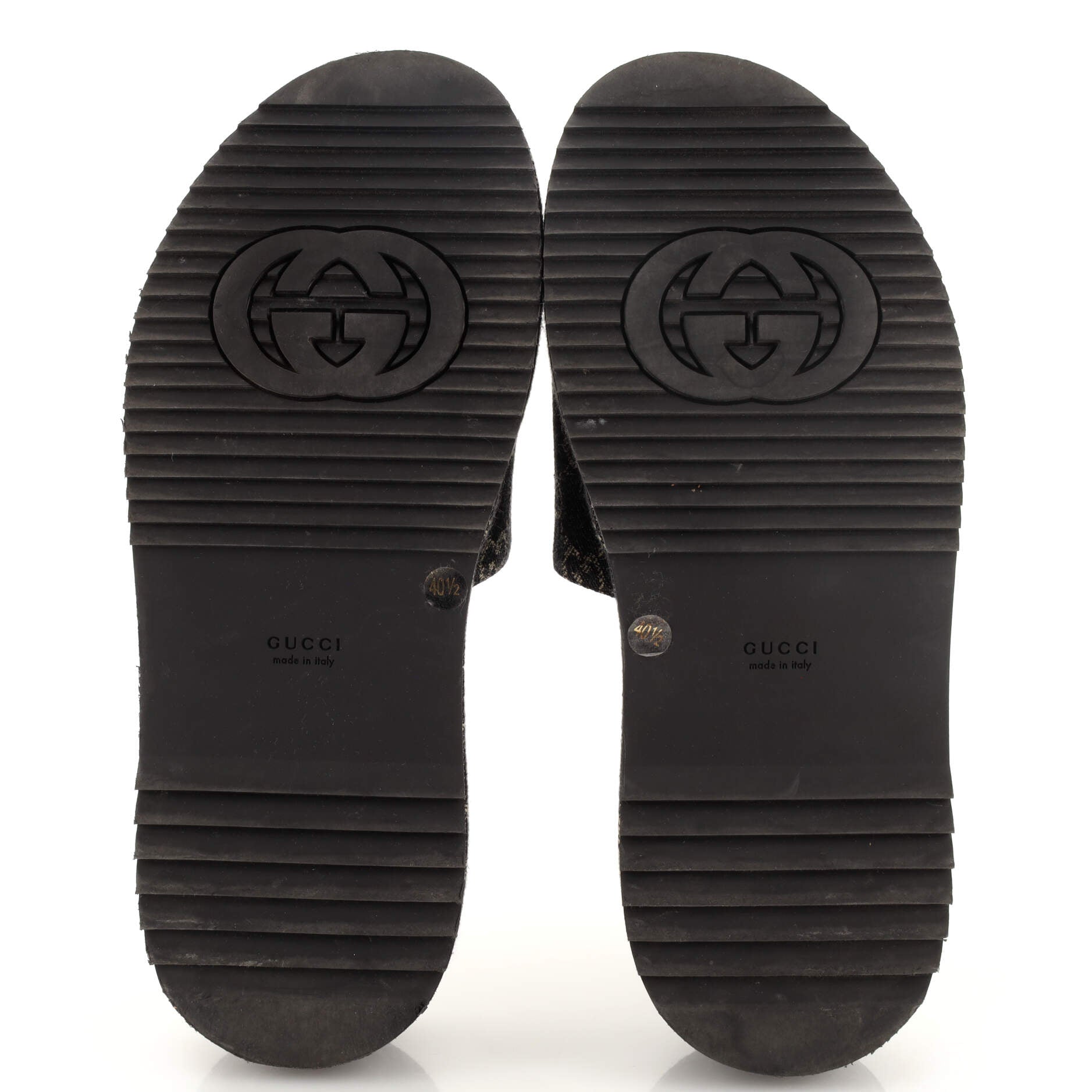 Women's Angelina Platform Slide Sandals GG Denim
