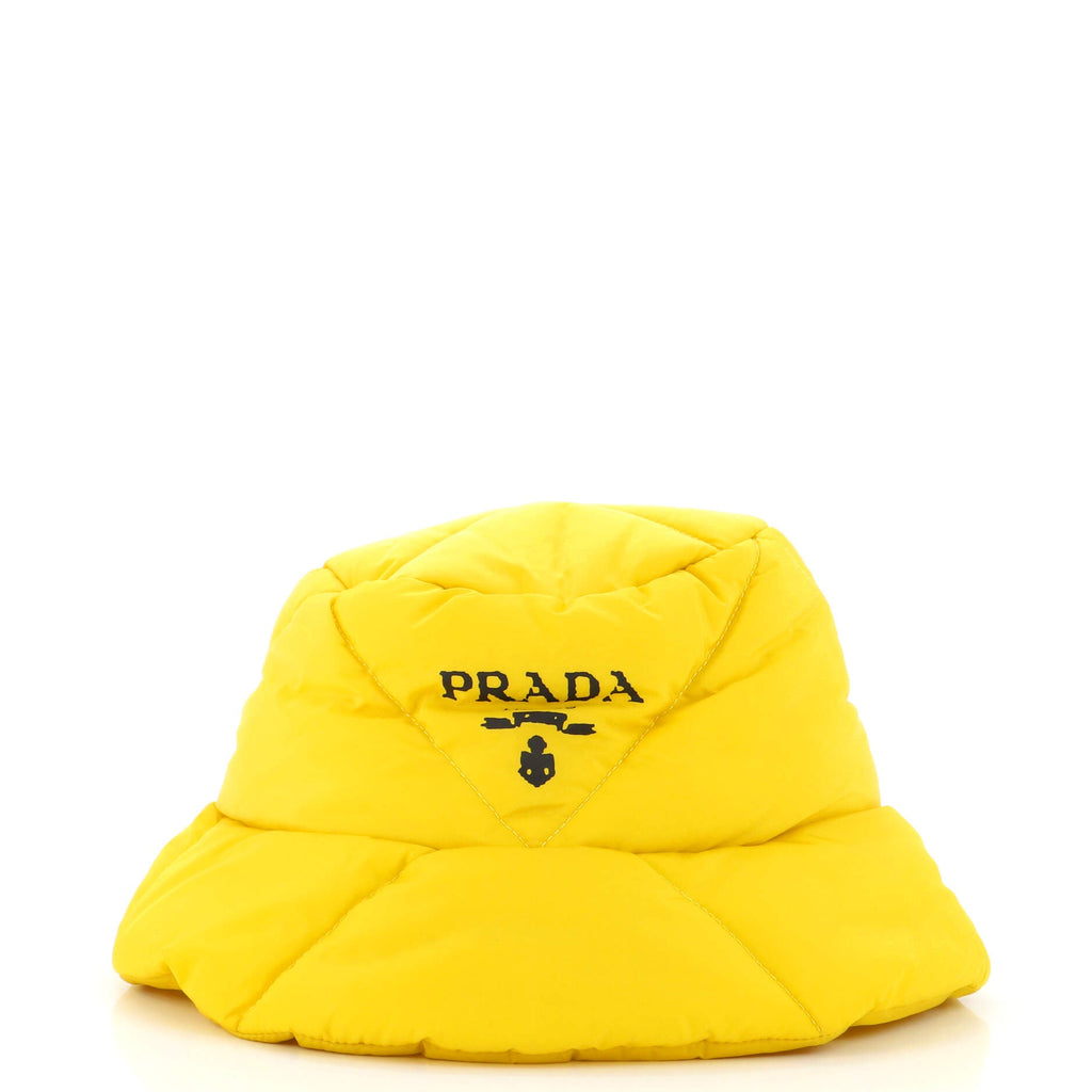 Padded Bucket Hat Quilted Re-Nylon