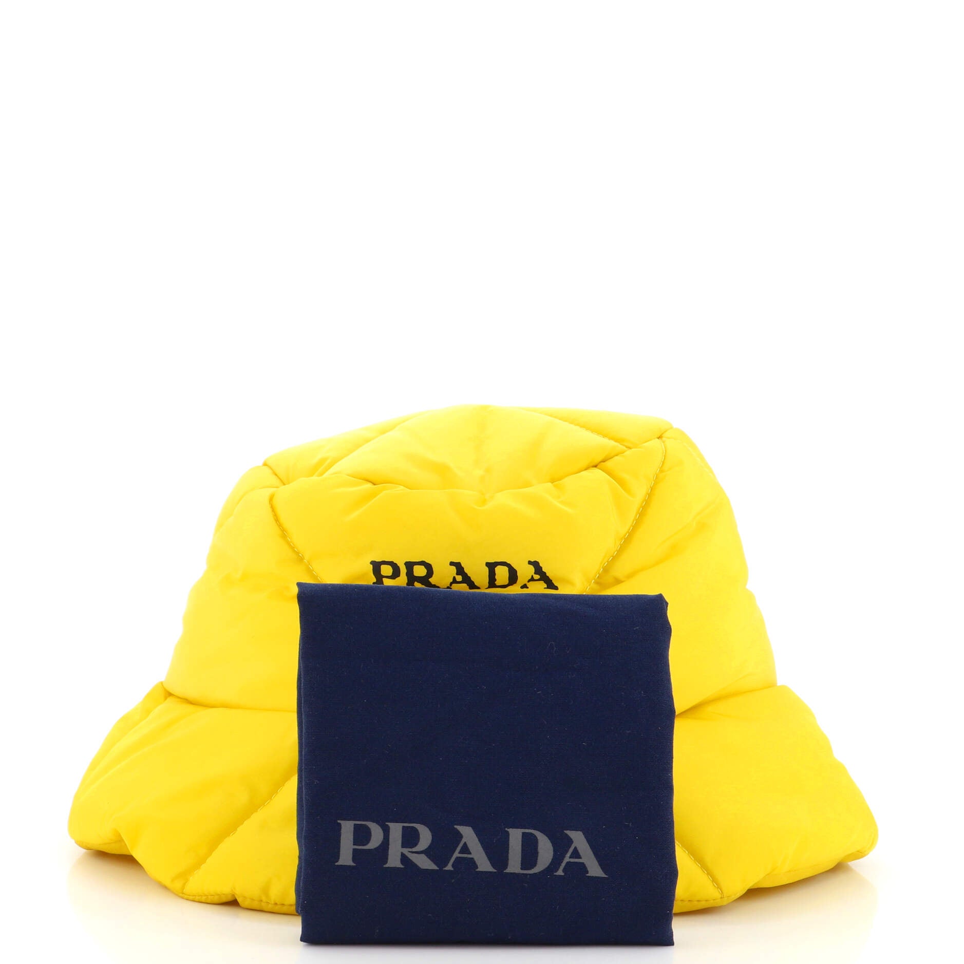Padded Bucket Hat Quilted Re-Nylon