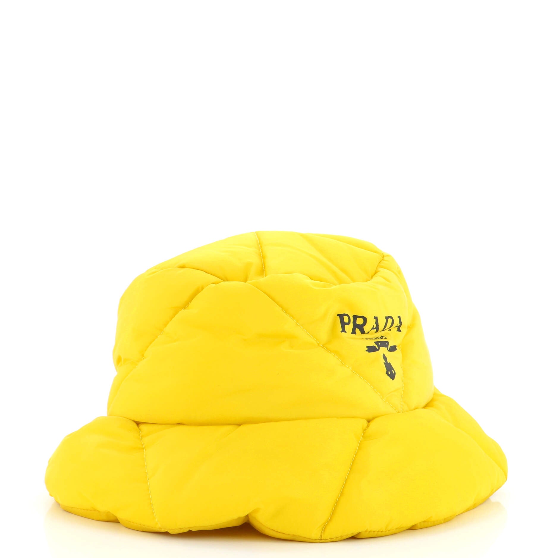 Padded Bucket Hat Quilted Re-Nylon