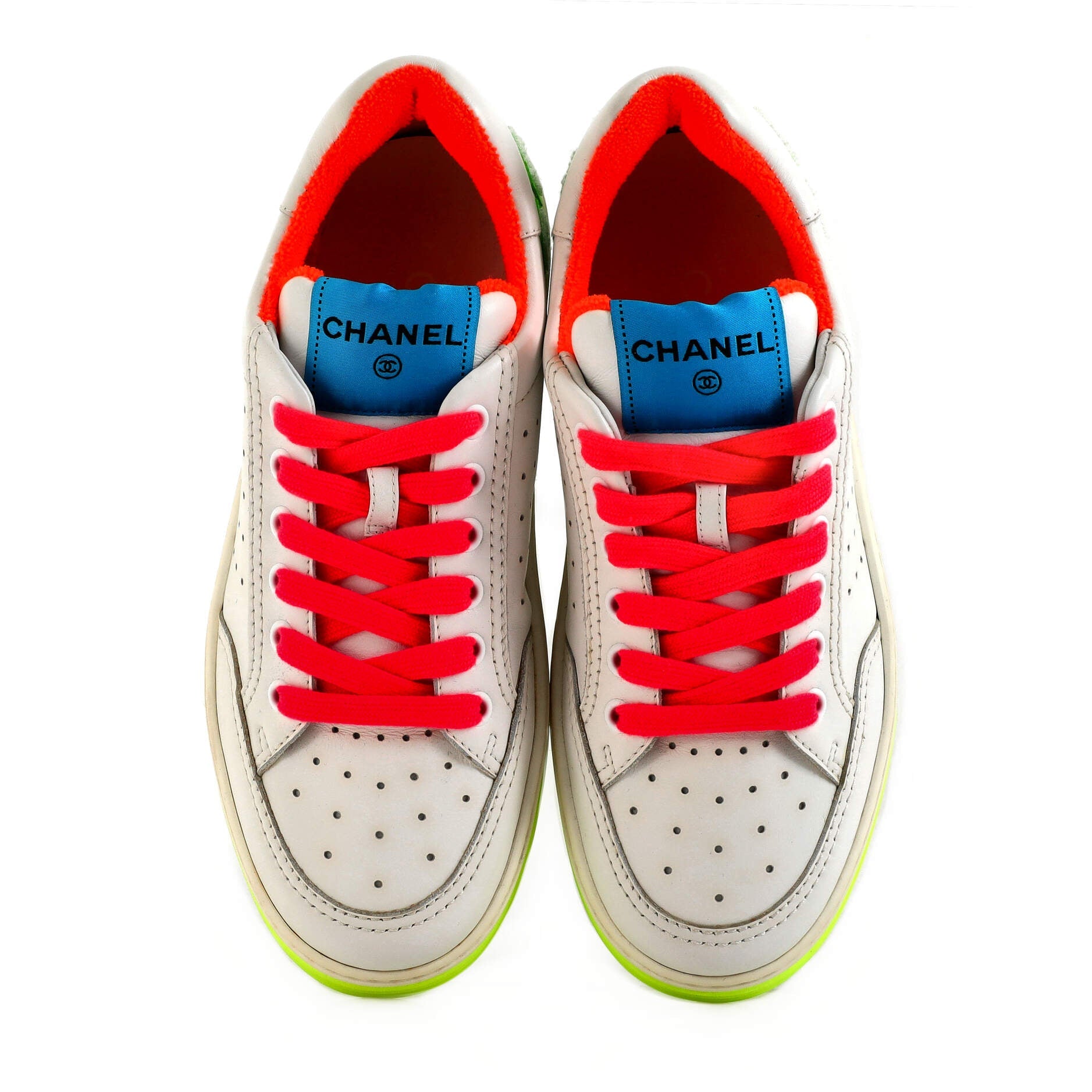 Women's Logo Low-Top Sneakers Leather