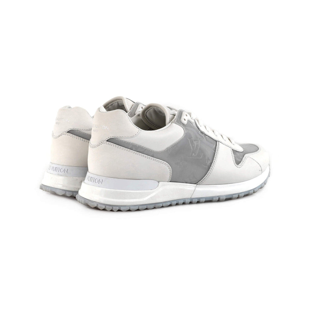 Men's Run Away Sneakers Monogram Iridescent Textile with Leather