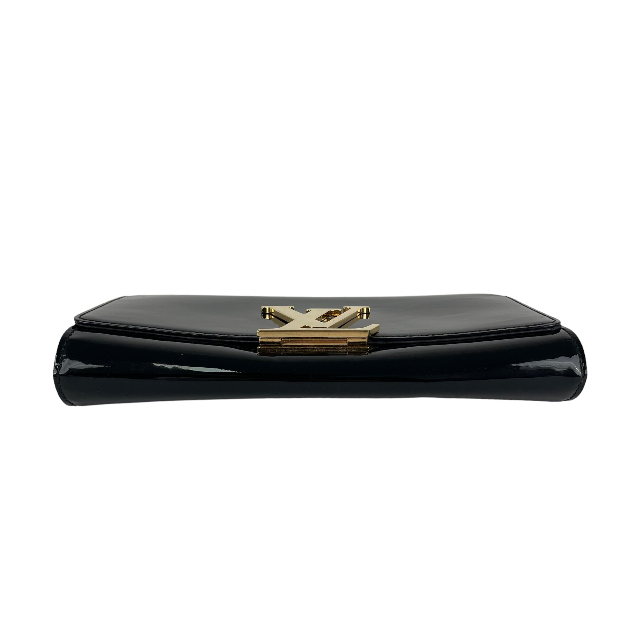 Louis Vuitton Louise Clutch Black