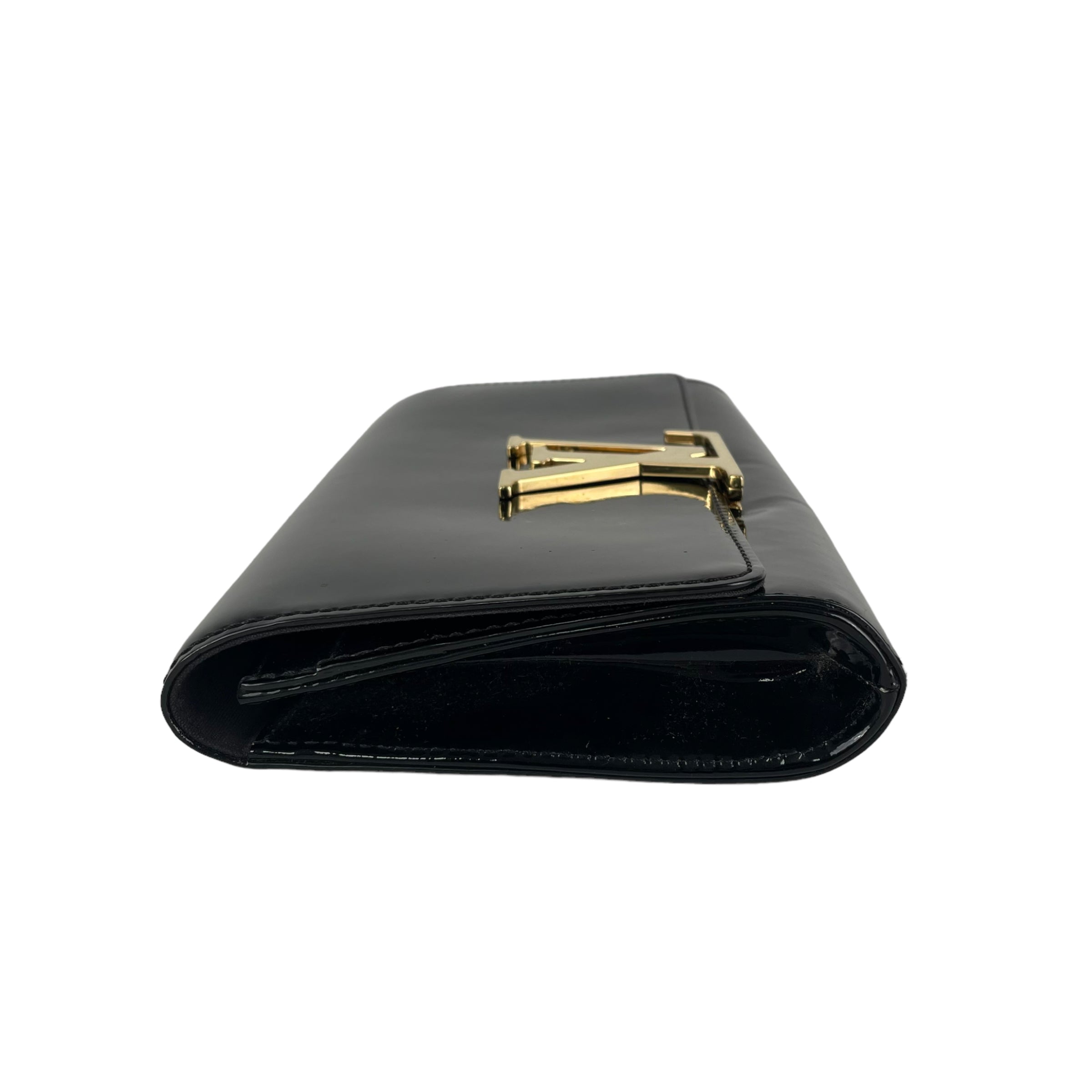 Louis Vuitton Louise Clutch Black