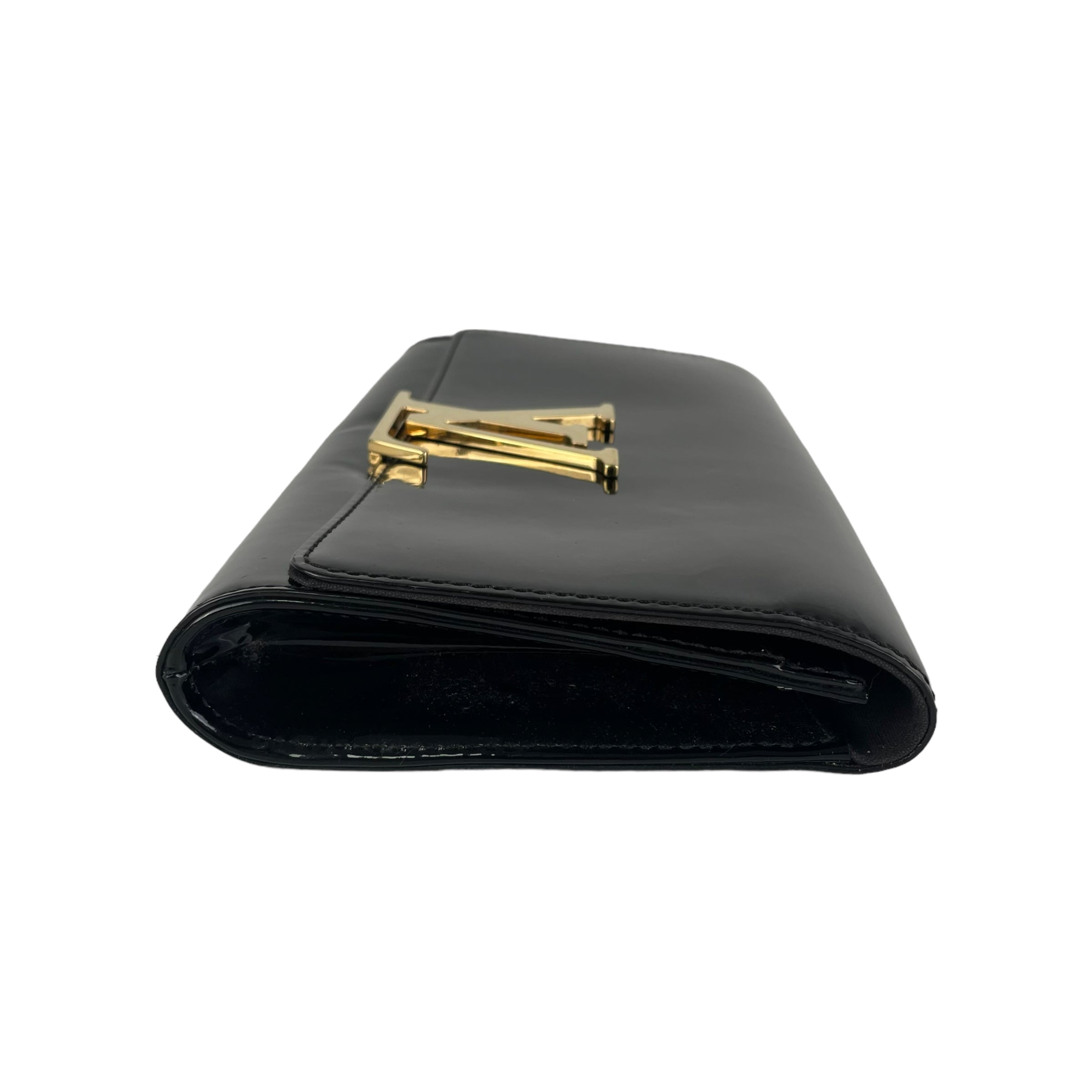 Louis Vuitton Louise Clutch Black